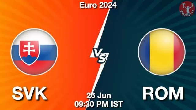 SVK vs ROM ड्रीम11 भविष्यवाणी, फैंटेसी क्रिकेट टीम - 26 जून 2024