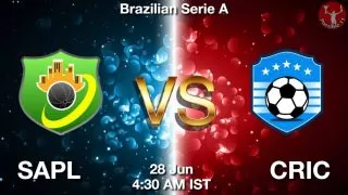 SAPL vs CRIC Matcch Previews