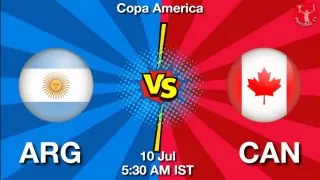 ARG vs CAN Matcch Previews