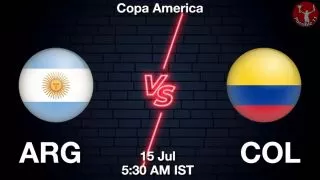 ARG vs COL Matcch Previews