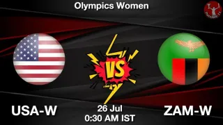 USA-W vs ZAM-W Matcch Previews