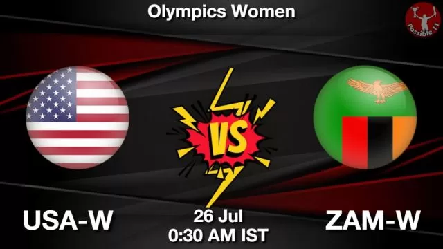 USA-W vs ZAM-W ड्रीम11 भविष्यवाणी, फैंटेसी क्रिकेट टीम - 26 जुलाई 2024