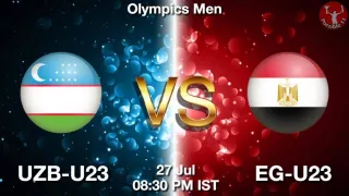 UZB-U23 vs EG-U23 Matcch Previews