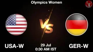USA-W vs GER-W Matcch Previews