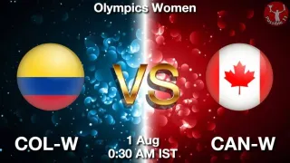 COL-W vs CAN-W Matcch Previews