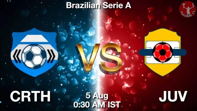 CRTH vs JUV ड्रीम11 भविष्यवाणी, फैंटेसी क्रिकेट टीम - 05 अगस्त 2024