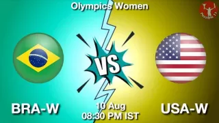 BRA-W vs USA-W Matcch Previews