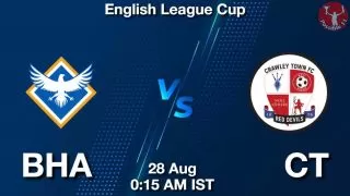 BHA vs CT Matcch Previews