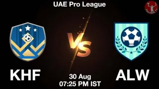 KHF vs ALW Matcch Previews