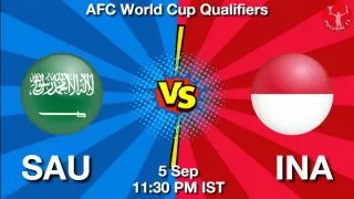 SAU vs INA Matcch Previews