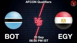 BOT vs EGY Matcch Previews