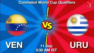VEN vs URU Matcch Previews