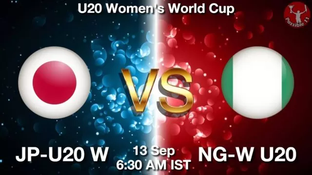 JP-U20 W vs NG-W U20 ड्रीम11 भविष्यवाणी, फैंटेसी क्रिकेट टीम - 13 सितम्बर 2024