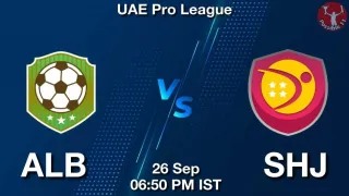 ALB vs SHJ Matcch Previews