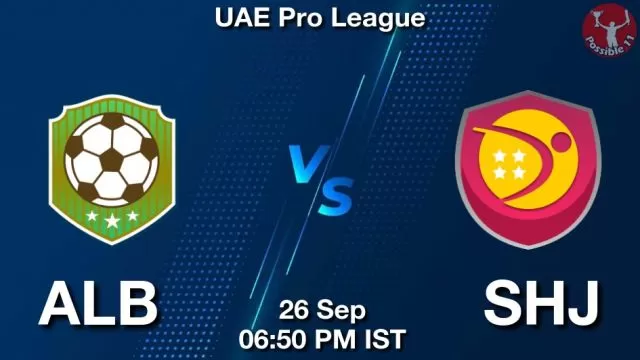 ALB vs SHJ ड्रीम11 भविष्यवाणी, फैंटेसी क्रिकेट टीम - 26 सितम्बर 2024