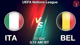 ITA vs BEL Matcch Previews