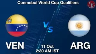 VEN vs ARG Matcch Previews