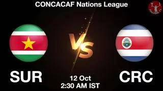 SUR vs CRC Matcch Previews
