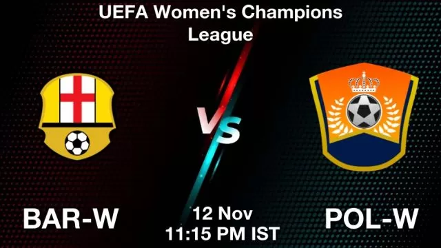 BAR-W vs POL-W ड्रीम11 भविष्यवाणी, फैंटेसी क्रिकेट टीम - 12 नवंबर 2024