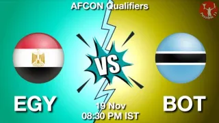 EGY vs BOT Matcch Previews