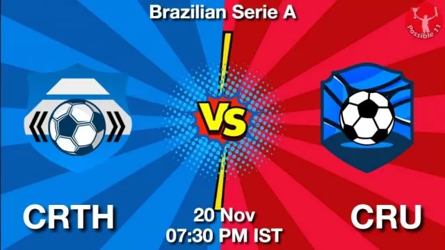 CRTH vs CRU ड्रीम11 भविष्यवाणी, फैंटेसी क्रिकेट टीम - 20 नवंबर 2024