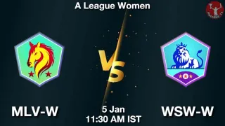 MLV-W vs WSW-W Matcch Previews