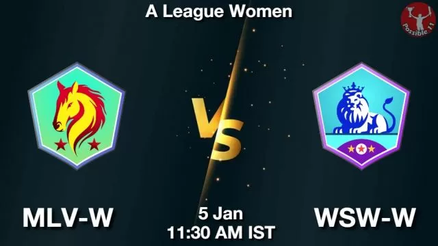 MLV-W vs WSW-W ड्रीम11 भविष्यवाणी, फैंटेसी क्रिकेट टीम - 05 जनवरी 2025