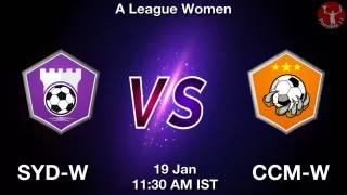 SYD-W vs CCM-W Matcch Previews