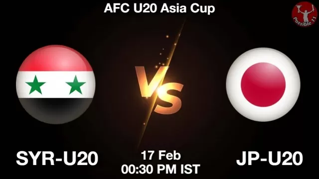 SYR-U20 vs JP-U20 ड्रीम11 भविष्यवाणी, फैंटेसी क्रिकेट टीम - 17 फ़रवरी 2025