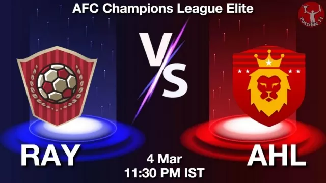 RAY vs AHL ड्रीम11 भविष्यवाणी, फैंटेसी क्रिकेट टीम - 04 मार्च 2025