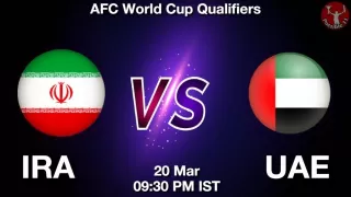 IRA vs UAE Matcch Previews