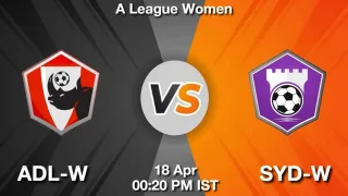 ADL-W vs SYD-W Matcch Previews