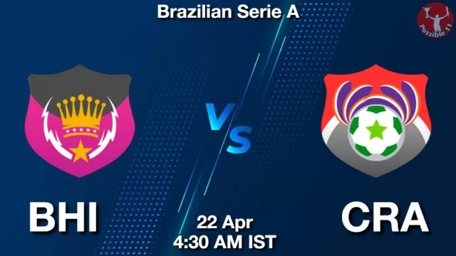 BHI vs CRA ड्रीम11 भविष्यवाणी, फैंटेसी क्रिकेट टीम - 22 अप्रैल 2025