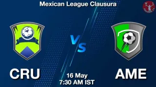 CRU vs AME Matcch Previews