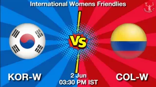 KOR-W vs COL-W Matcch Previews