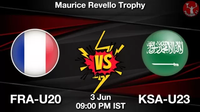 FRA-U20 vs KSA-U23 ड्रीम11 भविष्यवाणी, फैंटेसी क्रिकेट टीम - 03 जून 2025