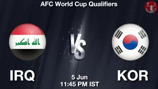 IRQ vs KOR Matcch Previews