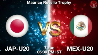JAP-U20 vs MEX-U20 Matcch Previews