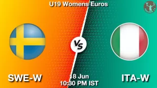 SWE-W vs ITA-W Matcch Previews