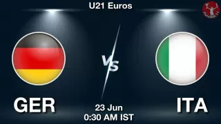 GER vs ITA Matcch Previews