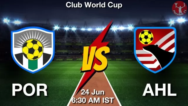 POR vs AHL ड्रीम11 भविष्यवाणी, फैंटेसी क्रिकेट टीम - 24 जून 2025