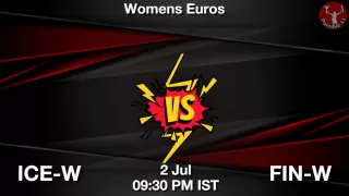 ICE-W vs FIN-W Matcch Previews