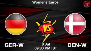 GER-W vs DEN-W Matcch Previews