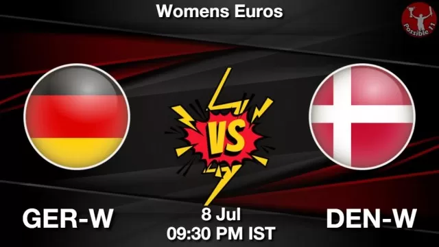 GER-W vs DEN-W ड्रीम11 भविष्यवाणी, फैंटेसी क्रिकेट टीम - 08 जुलाई 2025