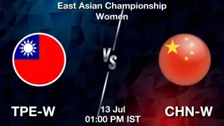 TPE-W vs CHN-W Matcch Previews