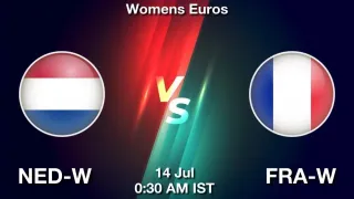 NED-W vs FRA-W Matcch Previews