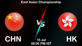 CHN vs HK Matcch Previews