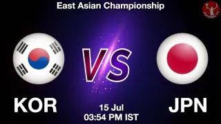 KOR vs JPN Matcch Previews