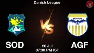 SOD vs AGF Matcch Previews