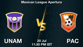 UNAM vs PAC Matcch Previews
